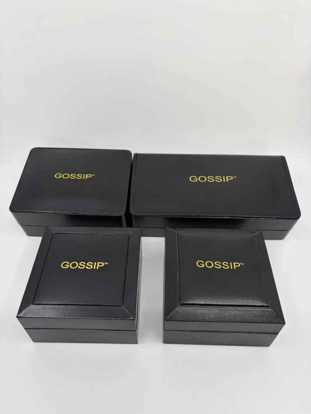 Lot 4 Gossip Womens Quartz Watches Interchangeable Bands Crystal Leather 4 Boxes